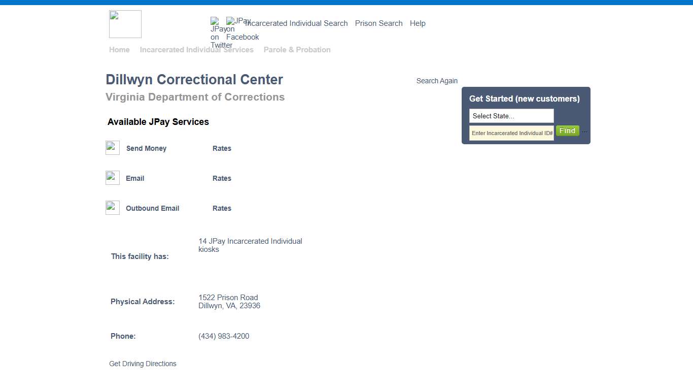 Dillwyn Correctional Center